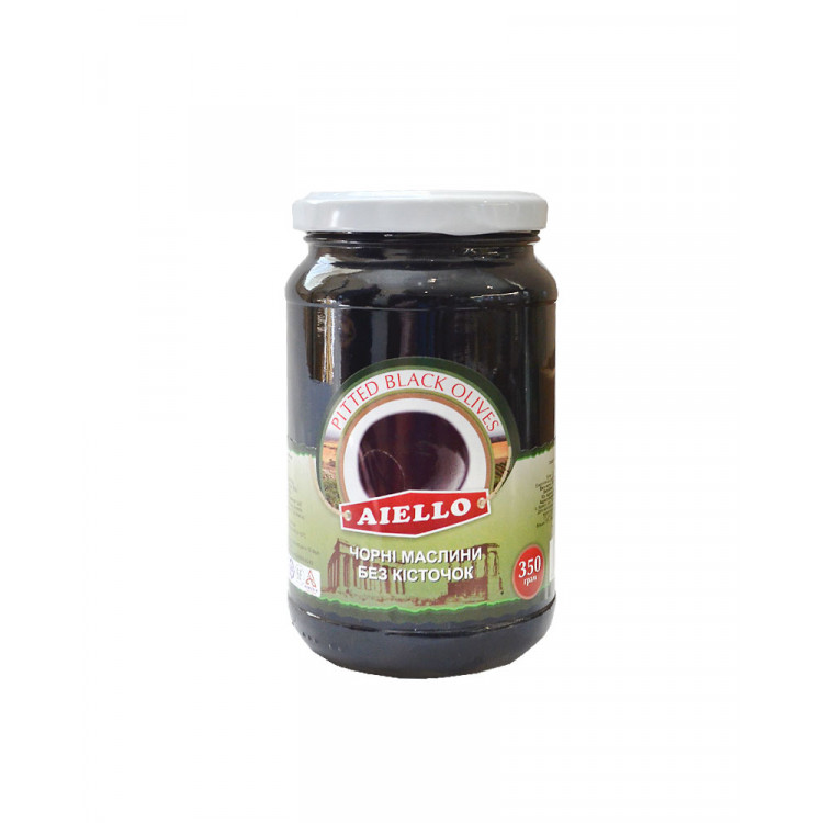 Черные маслины без косточки Aiello