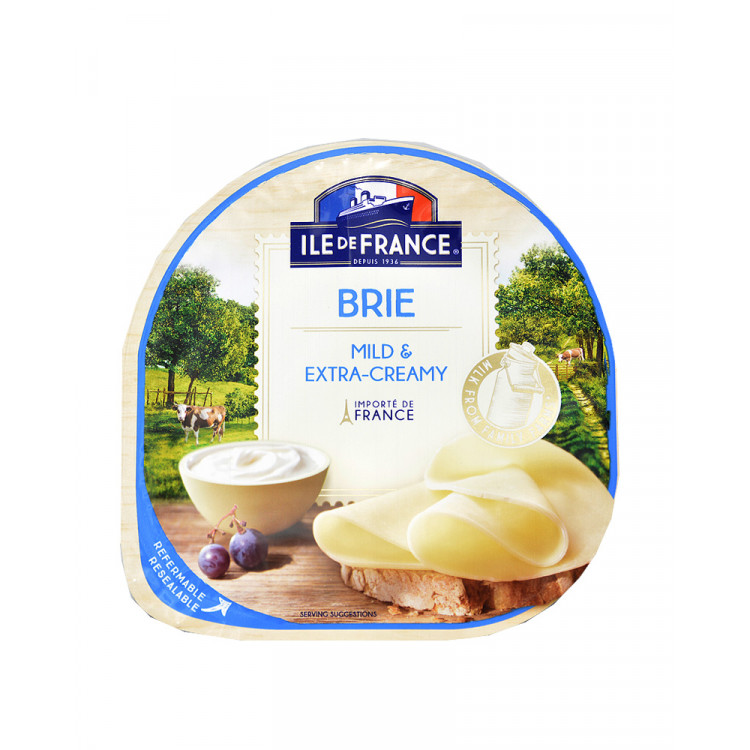 Сыр Ille de France brie mild and extra creamy  150 г
