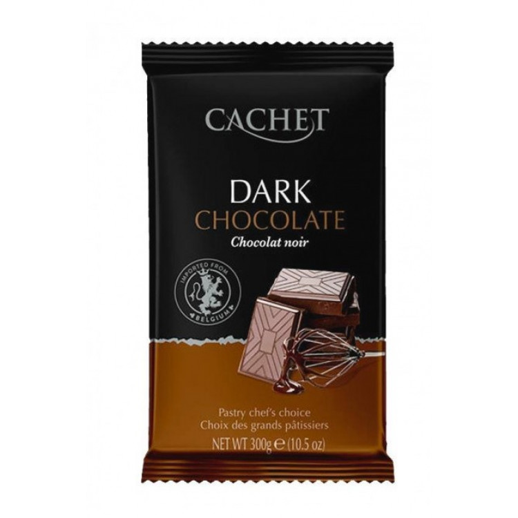 Шоколад Cachet dark chocolate 300 г