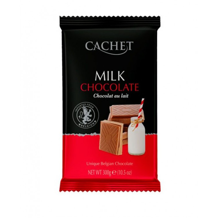 Шоколад Cachet milk chocolate 300 г