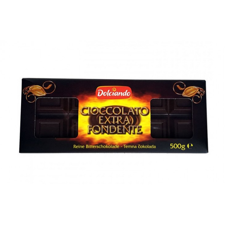 Шоколад Dolciando черный 500 г