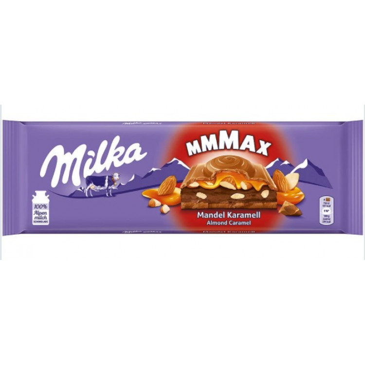 Шоколад Milka миндаль карамель 300 г