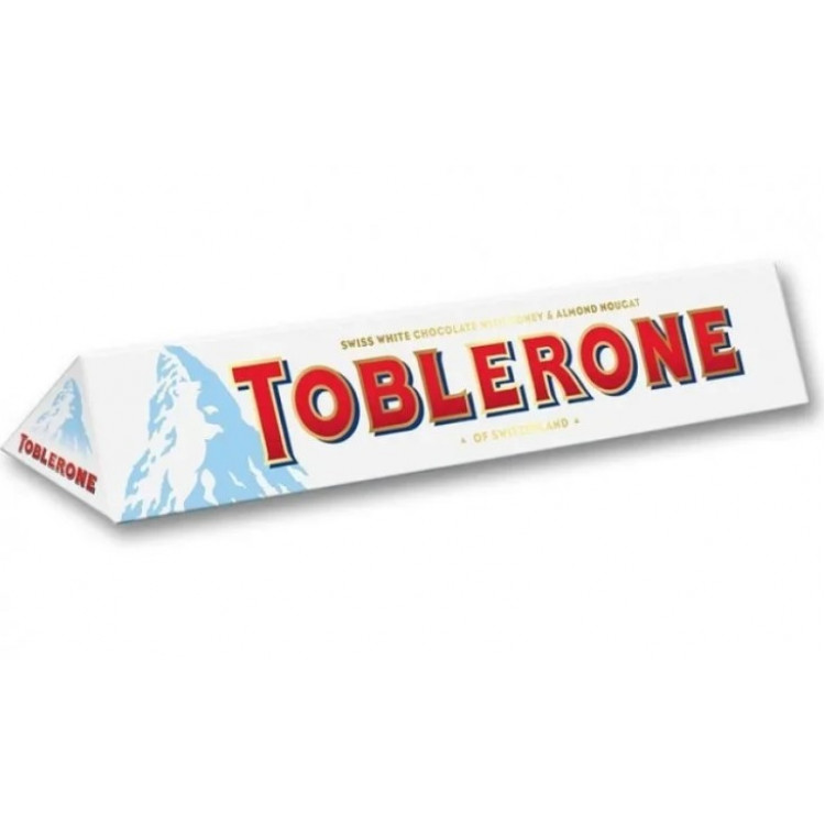 Шоколад Toblerone белый шоколад с медом и миндальной нугой 100 г