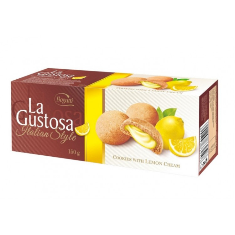 Печенье La Gustosa лимон 150 г